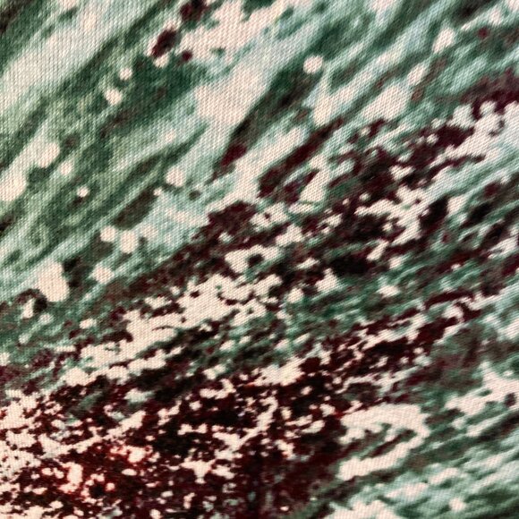 BCBG MAXAZRIA Snakeskin Print Long Sleeve Top Size Medium - Picture 3 of 7